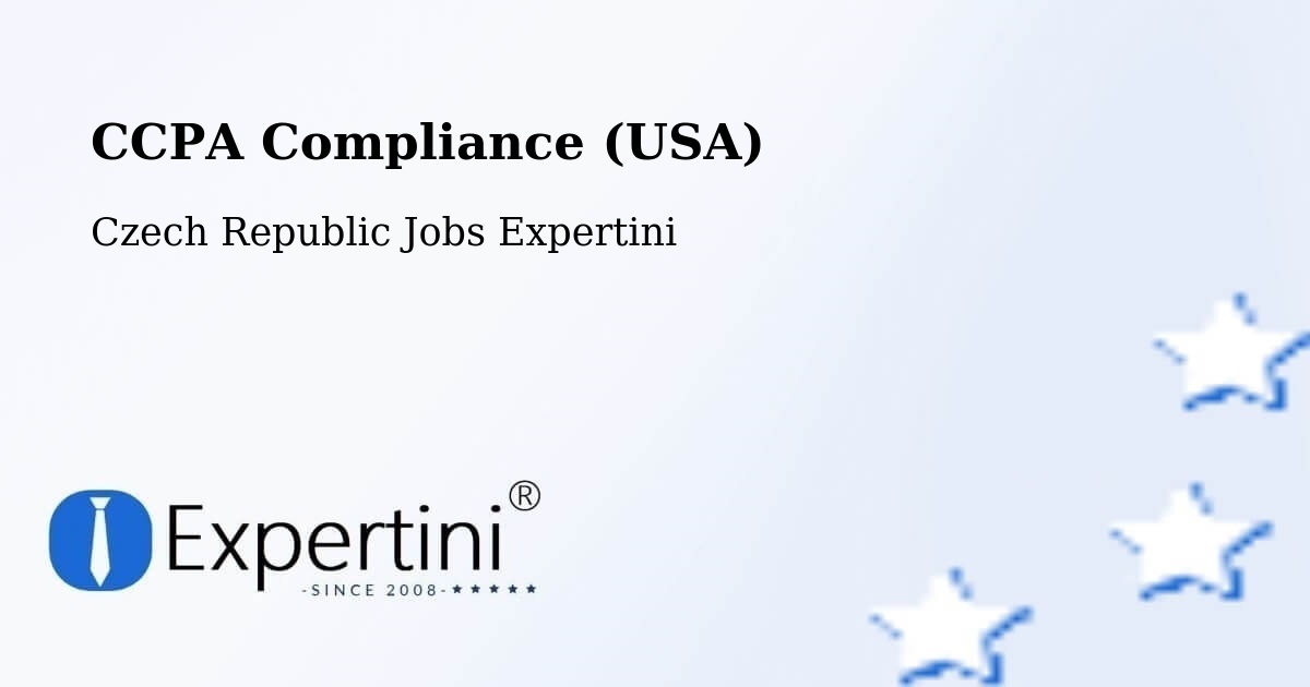 CCPA Privacy Rights & Compliance Notice – Meclov - Czech Republic Jobs Expertini
