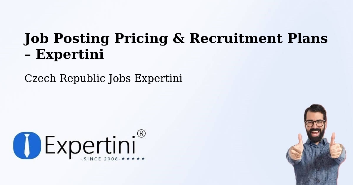 Job Posting Pricing & Recruitment Plans – Meclov - Meclov, Czech Republic Jobs Expertini
