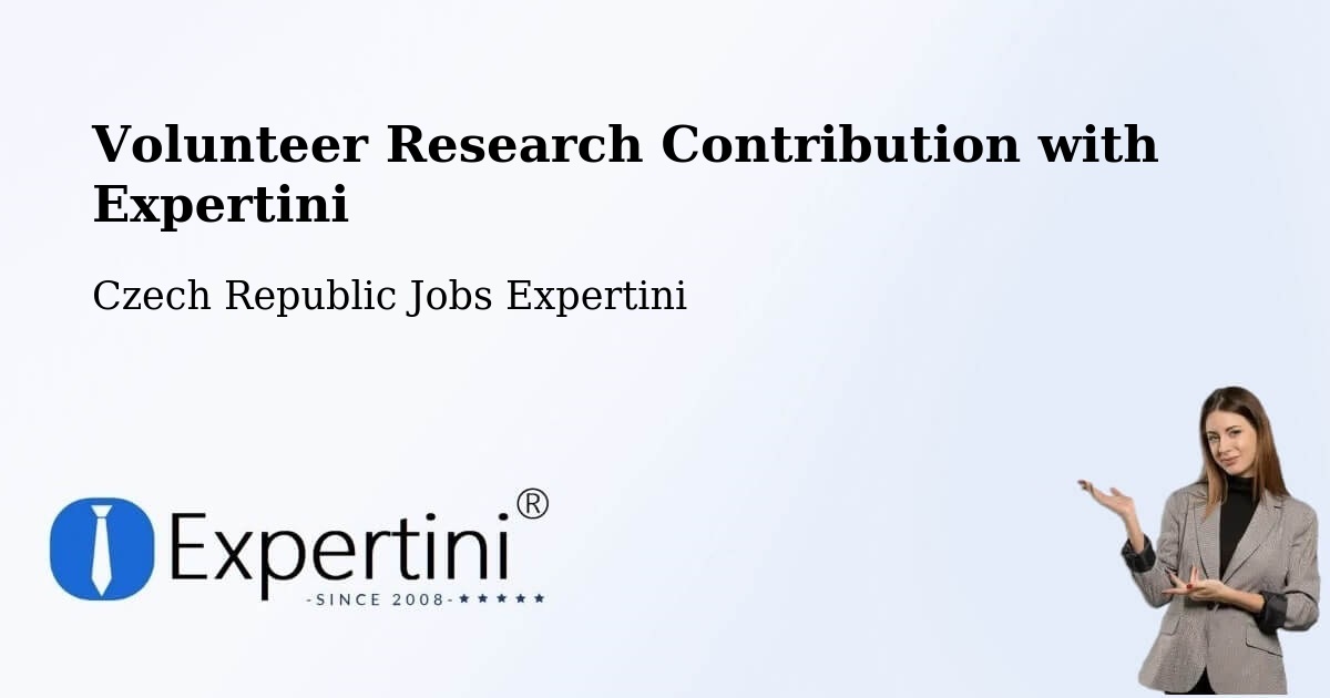 Volunteer Research Contribution Program – Meclov - Czech Republic Jobs Expertini